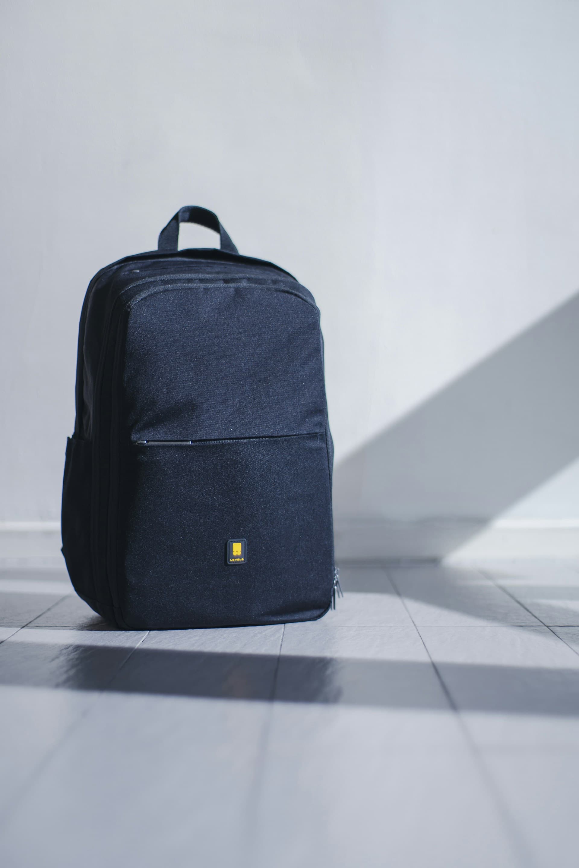 Compact carry-on bag neatly packed with travel essentials