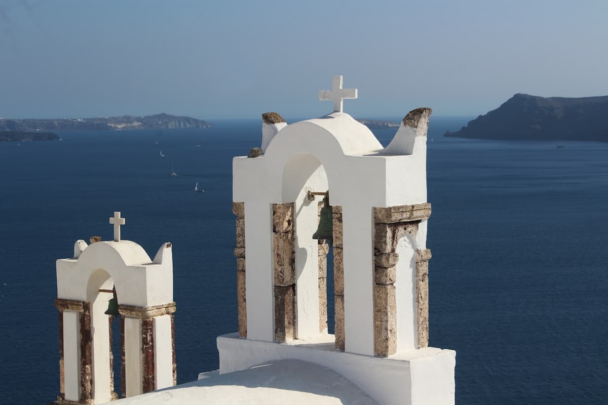 Scenic view of Santorini, Greece — best time to visit guide