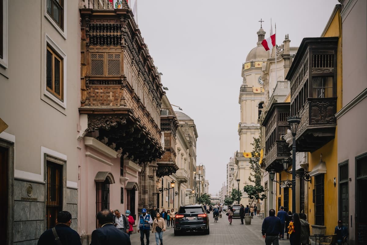 Solo traveler exploring Lima, Peru safely